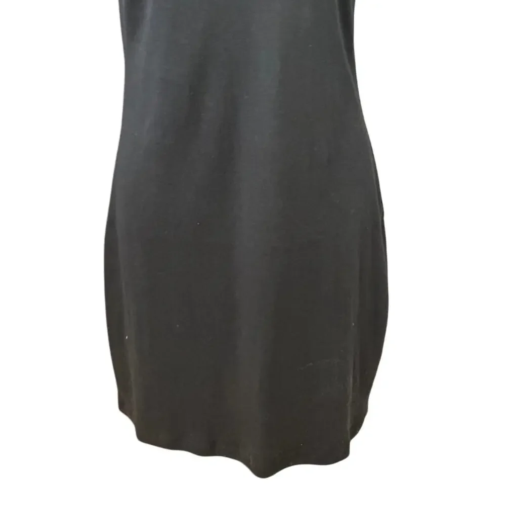 BP Black Sleeveless Tank Dress Mini Casual M NWT Minimalist Chic Timeless Chic